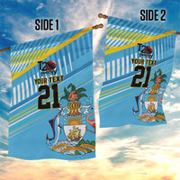 The Bahamas Cricket Custom Garden Flag Marlin Flamingo Come On Bahamian - Wonder Print Shop