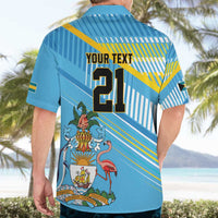 The Bahamas Cricket Custom Hawaiian Shirt Marlin Flamingo Come On Bahamian - Wonder Print Shop