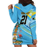The Bahamas Cricket Custom Hoodie Dress Marlin Flamingo Come On Bahamian - Wonder Print Shop