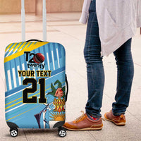 The Bahamas Cricket Custom Luggage Cover Marlin Flamingo Come On Bahamian - Wonder Print Shop