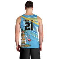The Bahamas Cricket Custom Men Tank Top Marlin Flamingo Come On Bahamian - Wonder Print Shop