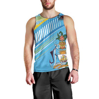 The Bahamas Cricket Custom Men Tank Top Marlin Flamingo Come On Bahamian - Wonder Print Shop
