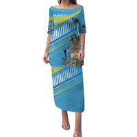 The Bahamas Cricket Custom Puletasi Marlin Flamingo Come On Bahamian - Wonder Print Shop