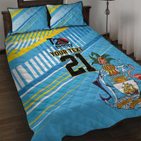 The Bahamas Cricket Custom Quilt Bed Set Marlin Flamingo Come On Bahamian - Wonder Print Shop
