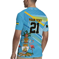 The Bahamas Cricket Custom Rugby Jersey Marlin Flamingo Come On Bahamian - Wonder Print Shop