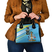 The Bahamas Cricket Custom Shoulder Handbag Marlin Flamingo Come On Bahamian - Wonder Print Shop