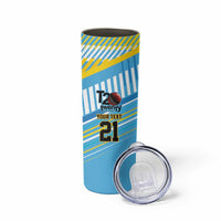 The Bahamas Cricket Custom Skinny Tumbler Marlin Flamingo Come On Bahamian - Wonder Print Shop