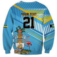 The Bahamas Cricket Custom Sweatshirt Marlin Flamingo Come On Bahamian - Wonder Print Shop