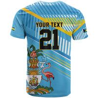 The Bahamas Cricket Custom T Shirt Marlin Flamingo Come On Bahamian - Wonder Print Shop