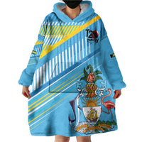 The Bahamas Cricket Custom Wearable Blanket Hoodie Marlin Flamingo Come On Bahamian - Wonder Print Shop