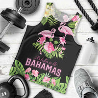 The Bahamas Flamingo Men Tank Top Bahamian Tropical Flowers - Wonder Print Shop