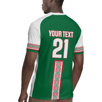 Algeria Tasqa n Umadal Custom Rugby Jersey Amazigh Desert Pattern Edition