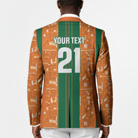 Cote d'Ivoire N'glo Wa Klo Custom Blazer Baoule Textile Edition