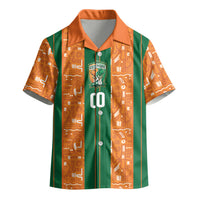Cote d'Ivoire N'glo Wa Klo Custom Kid Hawaiian Shirt Baoule Textile Edition