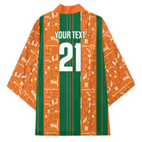 Cote d'Ivoire N'glo Wa Klo Custom Kimono Baoule Textile Edition