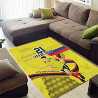 Colombia Champion Football Custom Area Rug Proud To Be Los Cafeteros LT9 - Wonder Print Shop