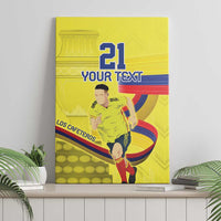 Colombia Champion Football Custom Canvas Wall Art Proud To Be Los Cafeteros LT9 - Wonder Print Shop
