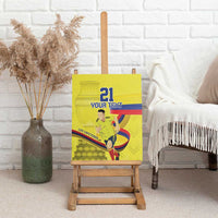 Colombia Champion Football Custom Canvas Wall Art Proud To Be Los Cafeteros LT9 - Wonder Print Shop