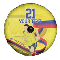 Colombia Champion Football Custom Spare Tire Cover Proud To Be Los Cafeteros - Wonder Print Shop