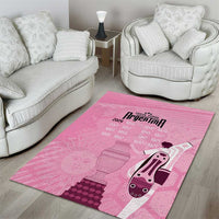 Argentina Football Area Rug Campeones De la Historia - Pink Style LT9 - Wonder Print Shop