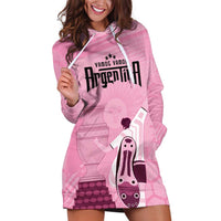 Argentina Football Hoodie Dress Campeones De la Historia - Pink Style - Wonder Print Shop