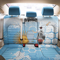 Argentina Football Back Car Seat Cover Campeones De la Historia - Blue Style LT9 - Wonder Print Shop