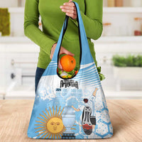 Argentina Football Custom Grocery Bag Campeones De la Historia - Blue Style