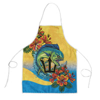 Barbados Mahi-mahi Trident Apron - Wonder Print Shop