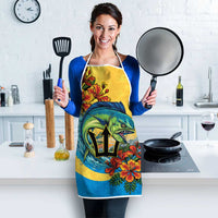 Barbados Mahi-mahi Trident Apron - Wonder Print Shop