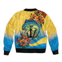 Barbados Mahi-mahi Trident Bomber Jacket - Wonder Print Shop