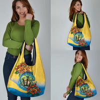 Barbados Mahi-mahi Trident Grocery Bag - Wonder Print Shop