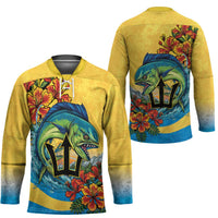 Barbados Mahi-mahi Trident Hockey Jersey - Wonder Print Shop