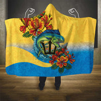 Barbados Mahi-mahi Trident Hooded Blanket - Wonder Print Shop