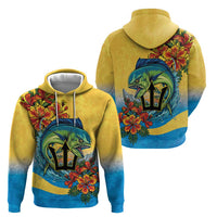 Barbados Mahi-mahi Trident Hoodie - Wonder Print Shop
