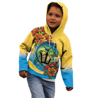 Barbados Mahi-mahi Trident Kid Hoodie - Wonder Print Shop