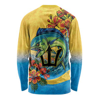 Barbados Mahi-mahi Trident Long Sleeve Shirt - Wonder Print Shop