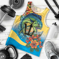 Barbados Mahi-mahi Trident Men Tank Top - Wonder Print Shop