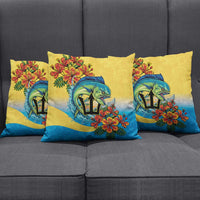 Barbados Mahi-mahi Trident Pillow Cover - Wonder Print Shop