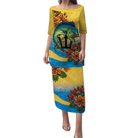 Barbados Mahi-mahi Trident Puletasi - Wonder Print Shop