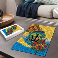 Barbados Mahi-mahi Trident Puzzle - Wonder Print Shop