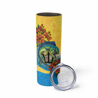 Barbados Mahi-mahi Trident Skinny Tumbler - Wonder Print Shop