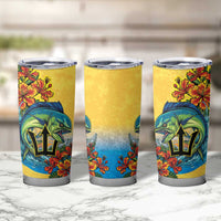 Barbados Mahi-mahi Trident Tumbler Cup - Wonder Print Shop