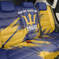 Barbados Pride Est 1966 Back Car Seat Cover - Wonder Print Shop
