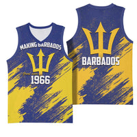 Barbados Pride Est 1966 Basketball Jersey - Wonder Print Shop