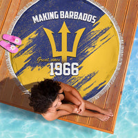Barbados Pride Est 1966 Beach Blanket - Wonder Print Shop