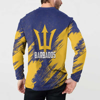 Barbados Pride Est 1966 Button Sweatshirt - Wonder Print Shop