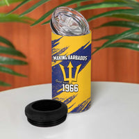 Barbados Pride Est 1966 4 in 1 Can Cooler Tumbler - Wonder Print Shop