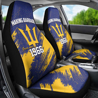 Barbados Pride Est 1966 Car Seat Cover - Wonder Print Shop