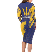 Barbados Pride Est 1966 Family Matching Long Sleeve Bodycon Dress and Hawaiian Shirt - Wonder Print Shop