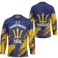 Barbados Pride Est 1966 Hockey Jersey - Wonder Print Shop